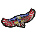 American Eagle Embroidery sew on patch for t-shirt jacket back side Badge
