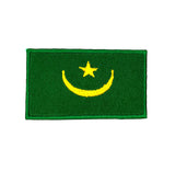 Mauritania National Country Flag Iron Sew on Embroidered Patch