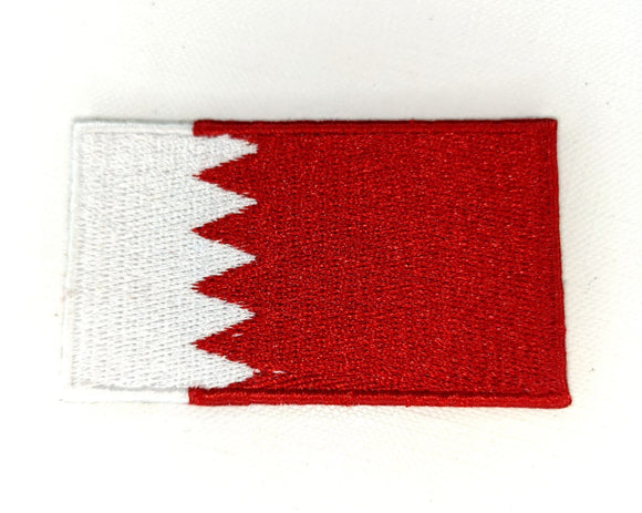 Qatar National Country Flag Iron Sew on Embroidered Patch - Fun Patches