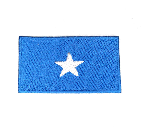 Somalia National Country Flag Iron Sew on Embroidered Patch - Fun Patches