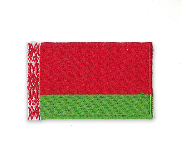 Belarus National Country Flag Iron Sew on Embroidered Patch - Fun Patches