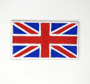 Union Jack National Country Flag Iron Sew on Embroidered Patch