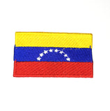 Venezuela National Country Flag Iron Sew on Embroidered Patch