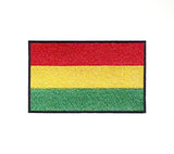Bolivia National Country Flag Iron Sew on Embroidered Patch