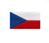 Czech Republic National Country Flag Iron Sew on Embroidered Patch