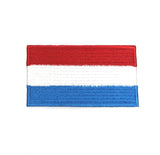 Luxembourg National Country Flag Iron Sew on Embroidered Patch