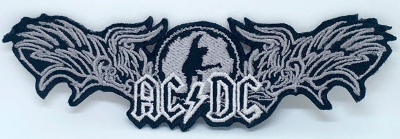 ACDC Hard rock music band Iron on Sew on Embroidered Patch - Fun Patches