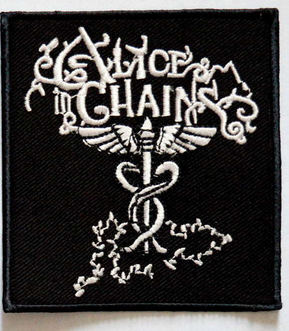Alice in Chains music band Iron on Sew on Embroidered Patch - Fun Patches