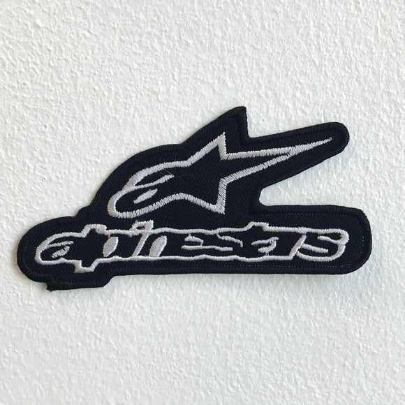 Protective racing clothing logo alpinestars Iron Sew on Embroidered Patch - Fun Patches