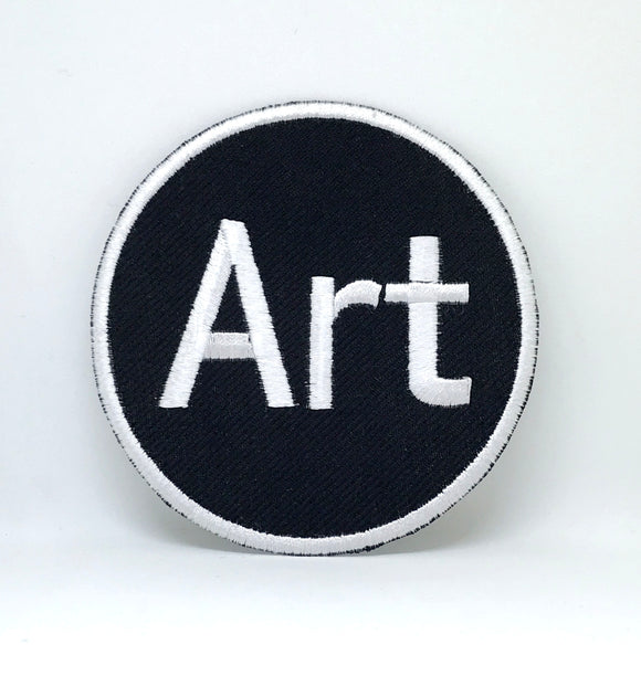 ART CRAFTS SKILL Iron Sew on Embroidered Patch Badge Logo - Fun Patches