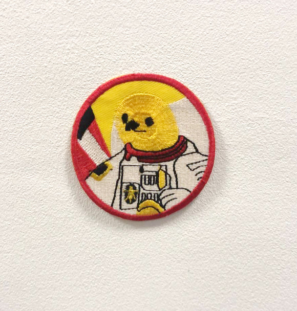 Astronaut Colourful Badge Clothes Iron on Sew on Embroidered Patch appliqué