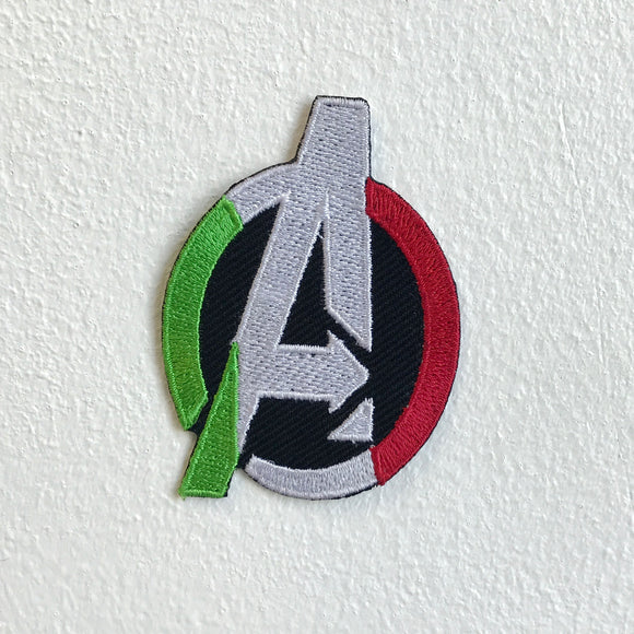 Superheroes Avengers A logo badge Sew on Embroidered Patch - Fun Patches