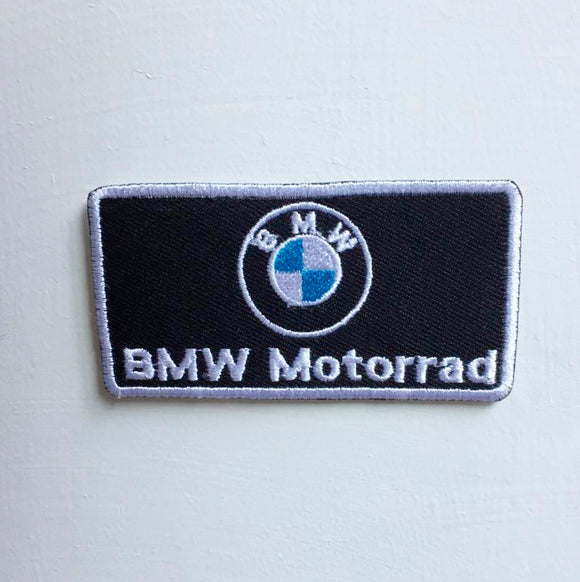 BMW Motorrad round Car Badge Iron or sew on Embroidered Patch - Fun Patches