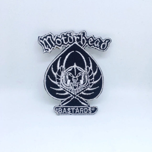 Motorhead Band Rock Metal Music Iron/Sew on Embroidered Patch Collection - Motorhead Bastards - Fun Patches