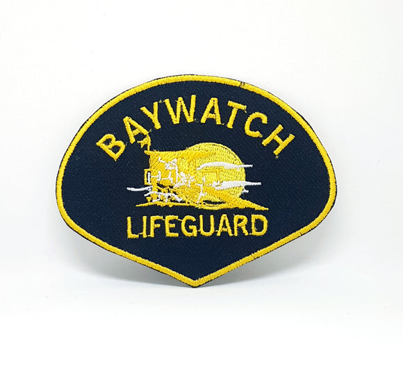 Baywatch Lifeguard, Life Guard IRON SEW ON EMBROIDERED Patch - Fun Patches