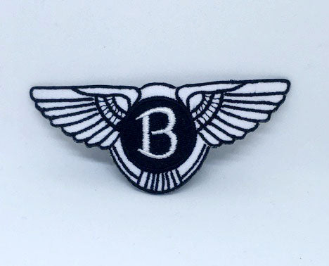 Bentley Motors Logo Iron on Sew on Embroidered Patch - Fun Patches