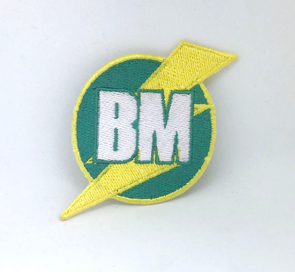 BEST MAN BM Iron on sew on Embroidered Patch - Fun Patches