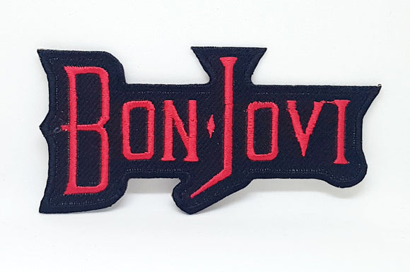 BON JOVI Rock Music Sew Iron On Embroidered Patch - Fun Patches