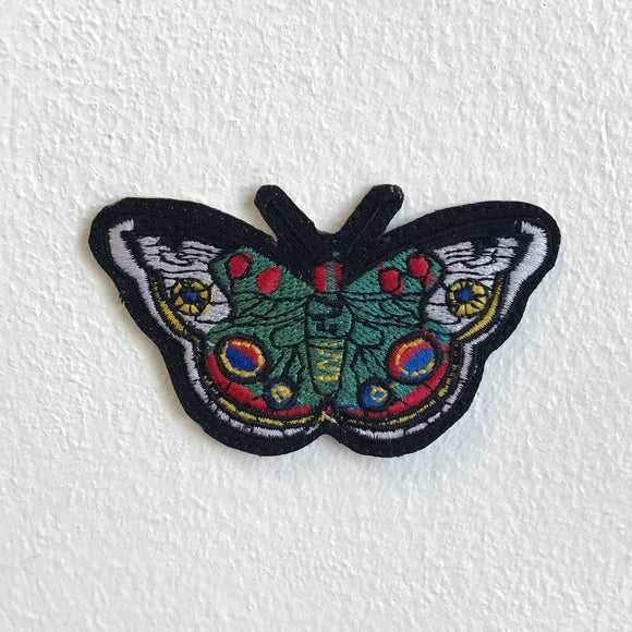 Cute Colourful Butterfly Dragonfly Iron Sew on Embroidered Patch - Fun Patches