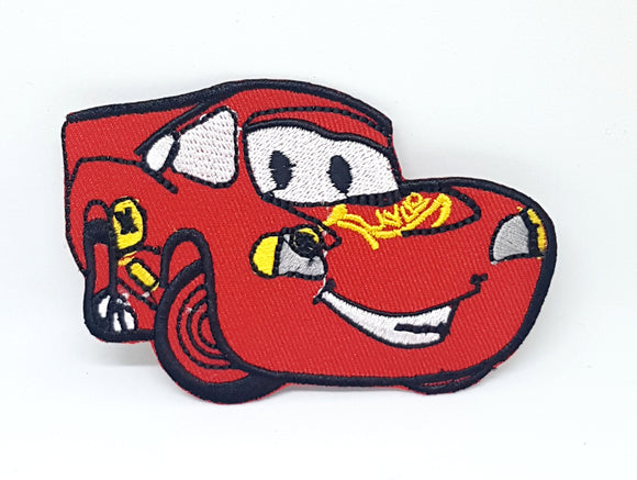 Cartoon Characters Mickey Cars Frozen Iron/Sew on Embroidered Patch - Lightning McQueen - Fun Patches