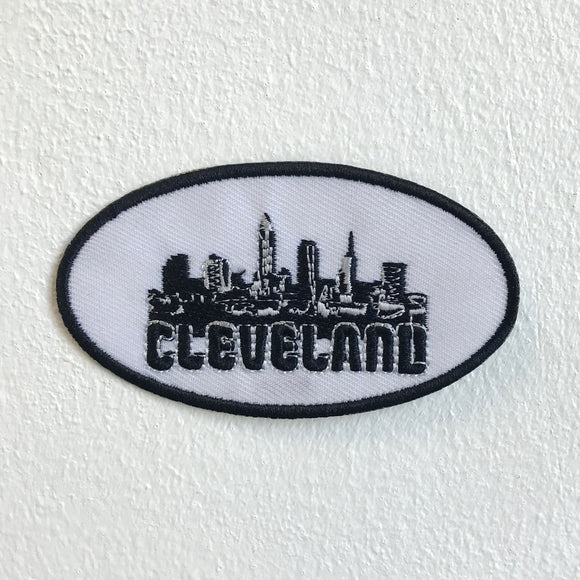 Beautiful City of Cleveland Sew on Embroidered Patch - Fun Patches