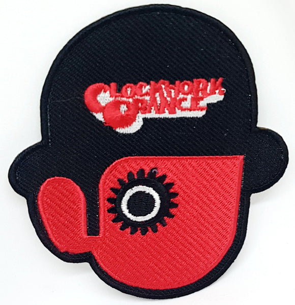 CLOCKWORK ORANGE Droog Iron Sew On Embroidered Patch - Fun Patches