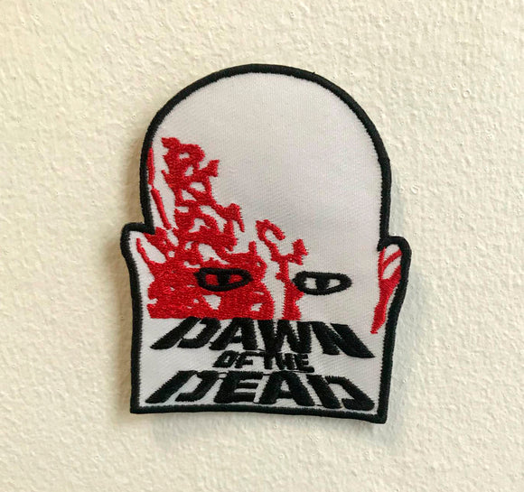 Dawn of The Dead Art Iron on Sew on Embroidered Patch - Fun Patches