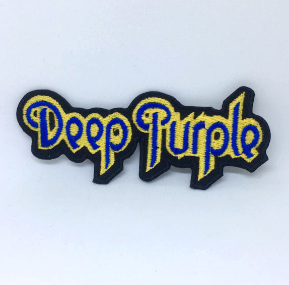 Deep Purple English Rock Band Iron on Sew on Embroidered Patch - Fun Patches