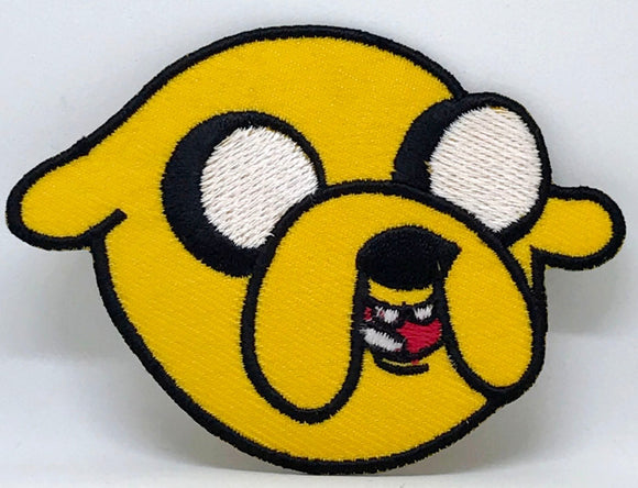 Adventure Time Jake the dog Iron/Sew on Embroidered Patch - Fun Patches