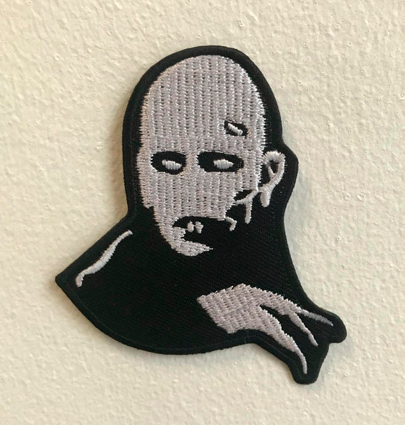 Nosferatu The Vampyre Art Iron on Sew on Embroidered Patch - Fun Patches