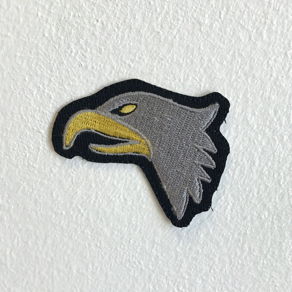 Bald American Eagle Biker life Iron Sew on Embroidered Patch - Fun Patches