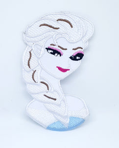 Cartoon Characters Mickey Cars Frozen Iron/Sew on Embroidered Patch - ELSA Frozen - Fun Patches
