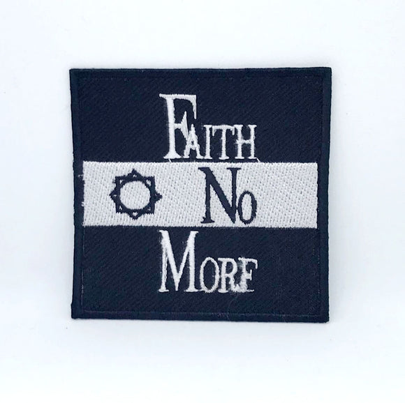 Faith No More Rock Band Logo Embroidered Iron On Patch - Fun Patches