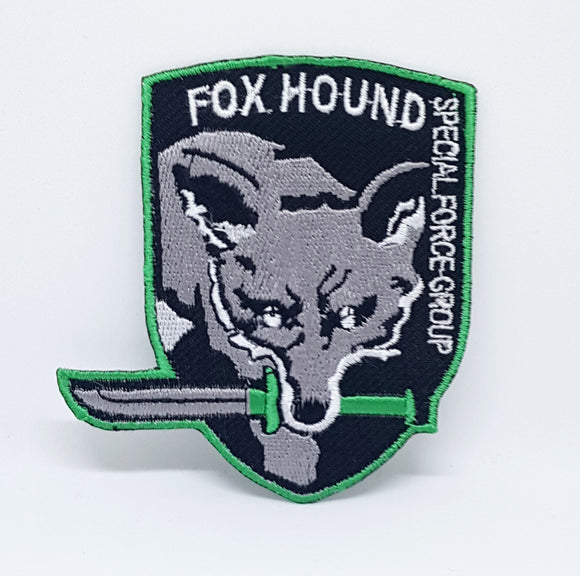 Metal Gear Fox Hound Special Force Iron/Sew on Embroidered Patch - Fun Patches