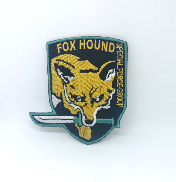 Metal Gear Fox Hound Foxhound Special Force iron/sew on Embroidered Patch - Fun Patches
