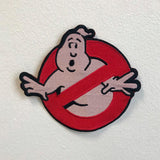Ghostbusters Movie Art Badge Clothes Large Iron on Sew on Embroidered Patch - Fun Patches