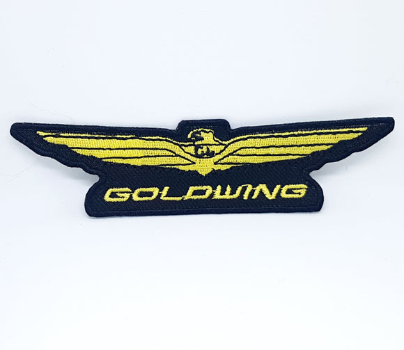 Honda Gold Wing Wide Eagle biker iron on Embroidered patch - Fun Patches