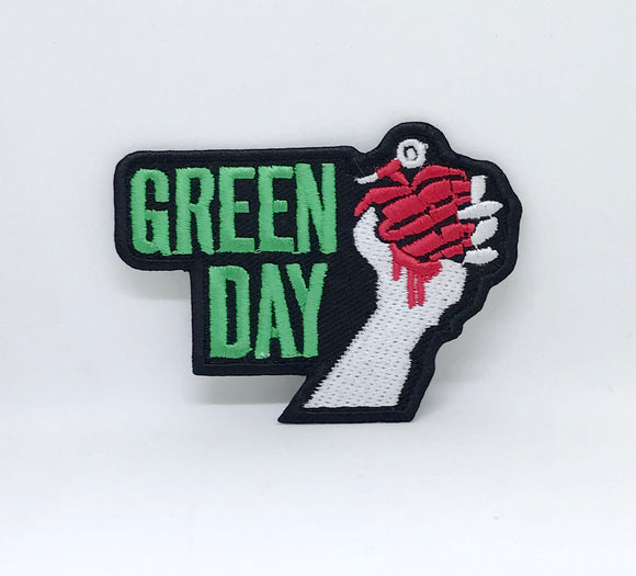 Punk heavy metal music Green Day Iron Sew on Embroidered Patch - Fun Patches