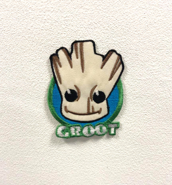 I am Groot Badge Clothes Iron on Sew on Embroidered Patch appliqué