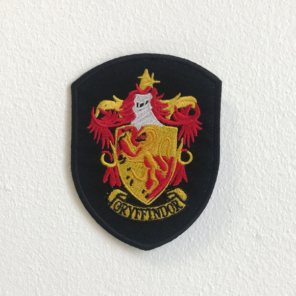 Gryffindor Shield badge Harry potter Iron Sew On Embroidered Patch - Fun Patches