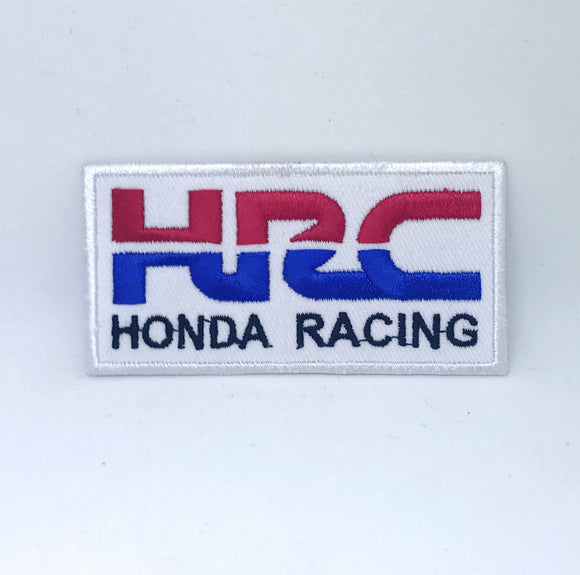 HRC Honda Racing Biker Jacket Iron on Sew on Embroidered Patch - Fun Patches
