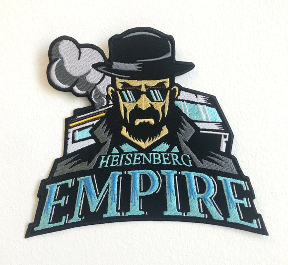 Heisenberg Empire Large Biker Jacket Back Sew On Embroidered Patch - Fun Patches