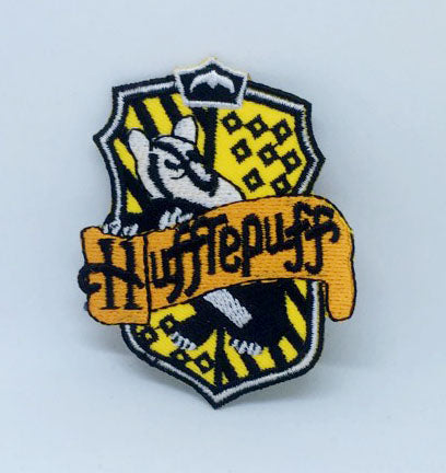 Hufflepuff House crest Harry Potter Iron on Sew on Embroidered Patch - Fun Patches