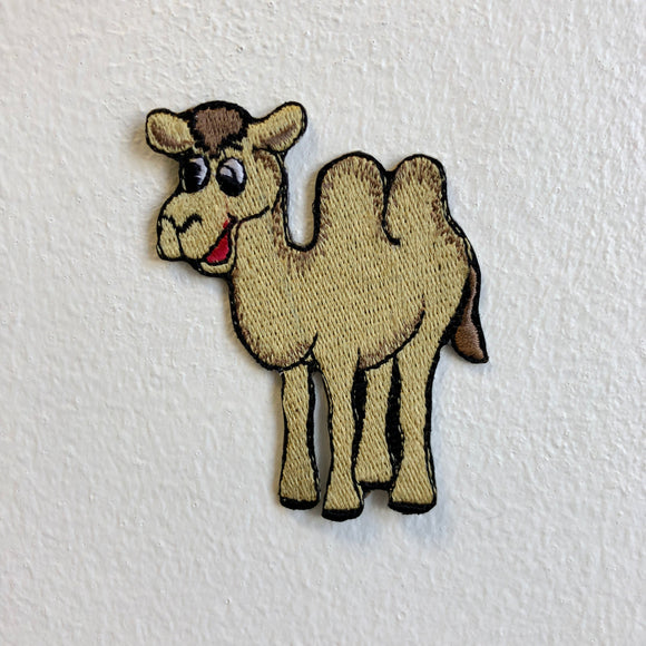 Cute Camel Animal Cartoon Kids Iron Sew on Embroidered Patch - Fun Patches