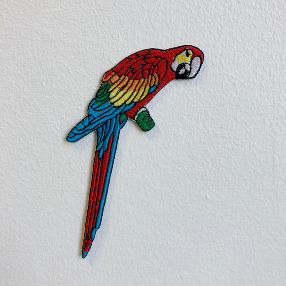 New Cool Bird Parrot Colourful Iron Sew on Embroidered Patch - Fun Patches