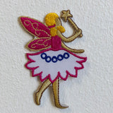 Cute Little Fairy Cartoon Iron Sew on Embroidered Patch - Fun Patches
