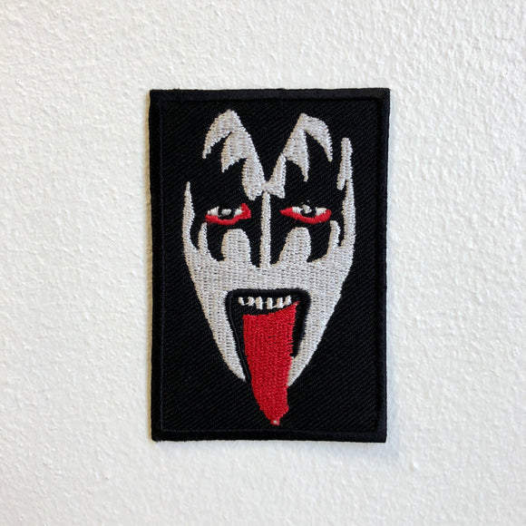 Kiss Musical Band Tongue Iron Sew on Embroidered Patch - Fun Patches