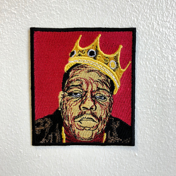 The Notorious B.I.G Music Iron Sew on Embroidered Patch - Fun Patches