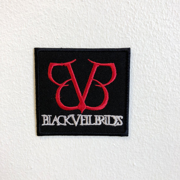 BLACK VEIL BRIDES PUNK ROCK METAL MUSIC SEW ON / IRON ON EMBROIDERED PATCH - Fun Patches