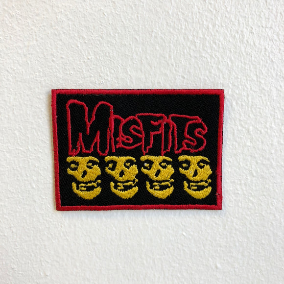 MISFITS Heavy Rock Band Sew Iron On Patch Embroidered Patch - Fun Patches